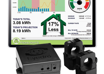 Eyedro EHWEM1-LV Home Wireless Mesh Electricity Monitor