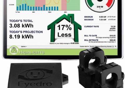 Eyedro real-time home energy monitor EHEM1-LV